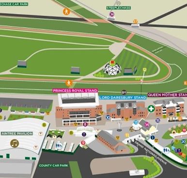 RACECOURSE MAP