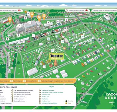 Racecourse Map