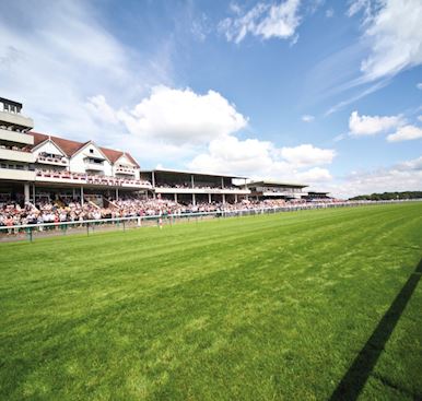 Location Filming at Haydock Park