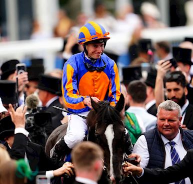 Auguste Rodin hands O’Brien recording-extending ninth Betfred Derby with impressive success