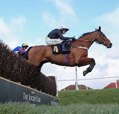 Seeyouatmidnight impressively wins the £30,000 Aglionby Veterans' Handicap Chase on Sunday
